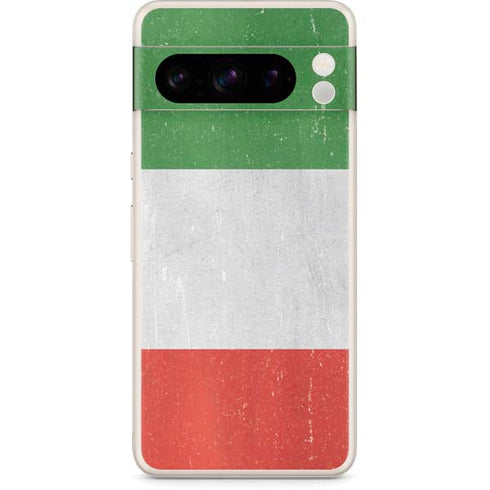 Italy Flag Distressed Google Pixel 8 Pro Skin